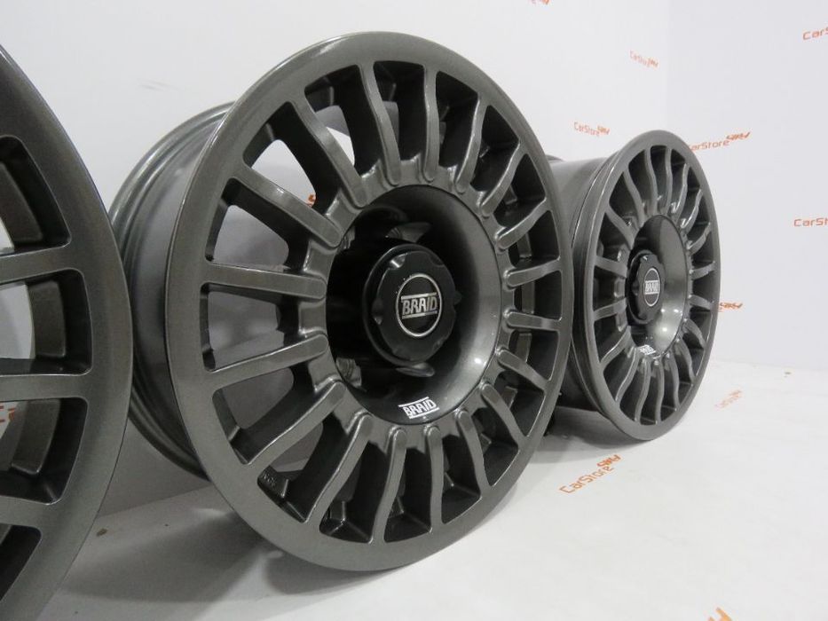 Jantes Braid Winrace T 16 x 7 et -15 6x139.7  Antracite Com Tampa