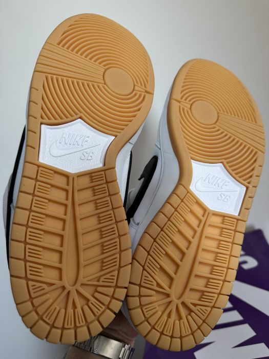 Nowe buty nike sb dunk low pro white gum rozmiar 44
