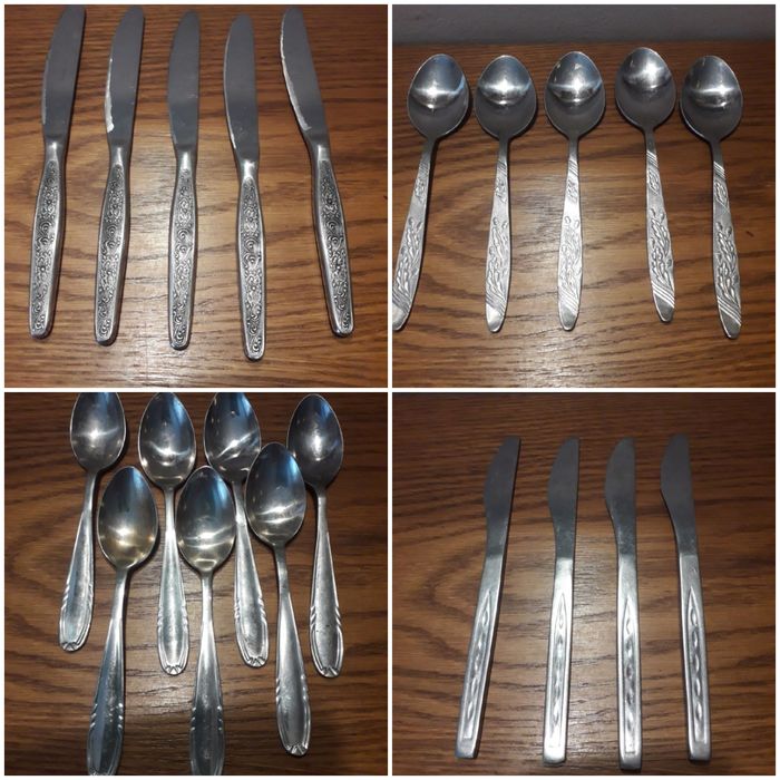 Sztućce różnego rodzaju