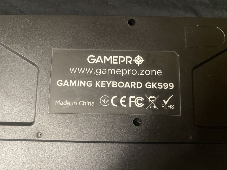 клавіатура gamepro gk599