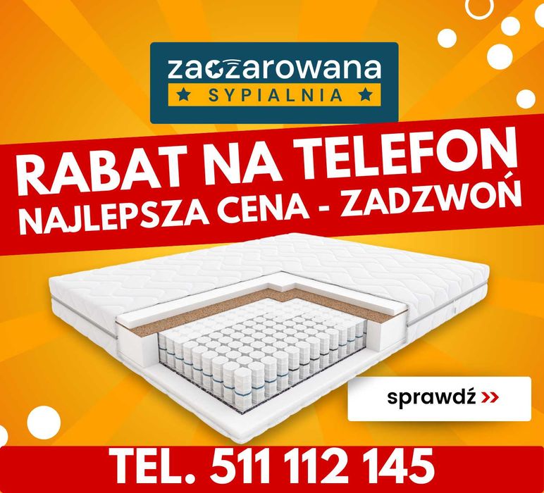 Materac FANDANGO HILDING kieszeniowy 160x200