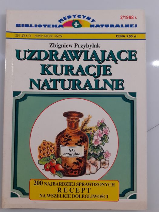 Uzdrawiające kuracje naturalne  Książka