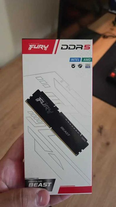 Оперативка Kingston FURY 32 GB (2x16GB) DDR5 6000 MHz Beast EXPO