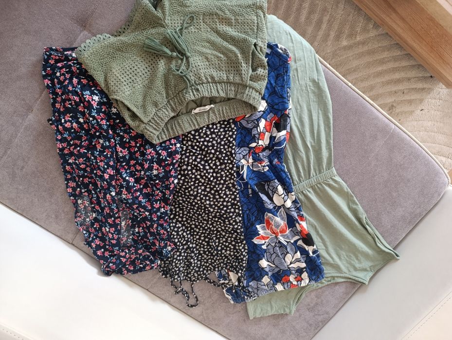 Zestaw ubrań letnich XS, m.in: New Yorker, Reserved, House, Diverse