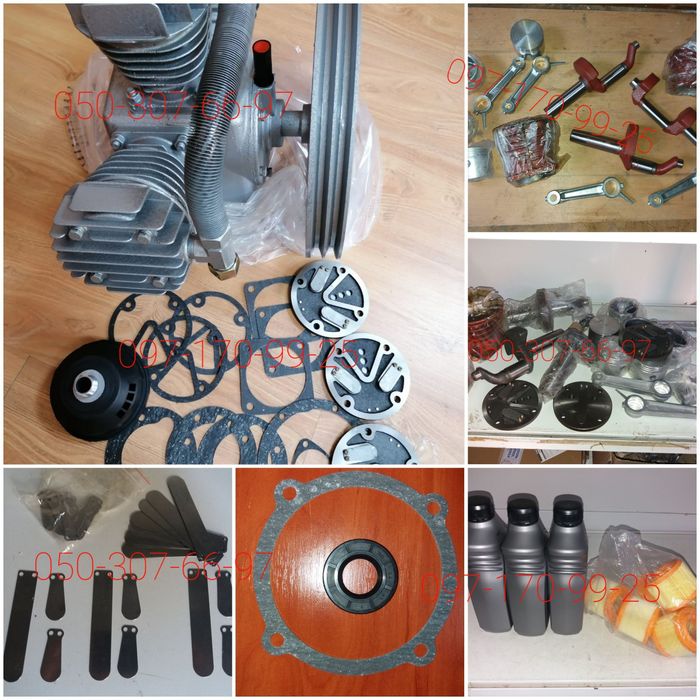 Запчасти компрессора AirCast РМ-3130.00 РМ-3131.00 LT-100 ВКП ЭПКУ