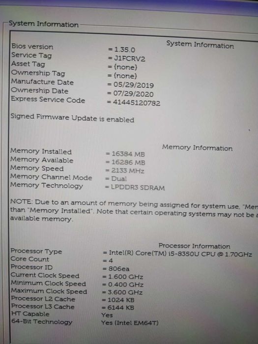 Планшет Dell Latitude 5290 i5/16/512