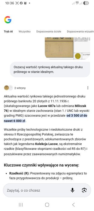 Kolekcja banknotów polskich