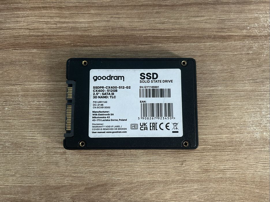 Goodram SSD 512GB CX400