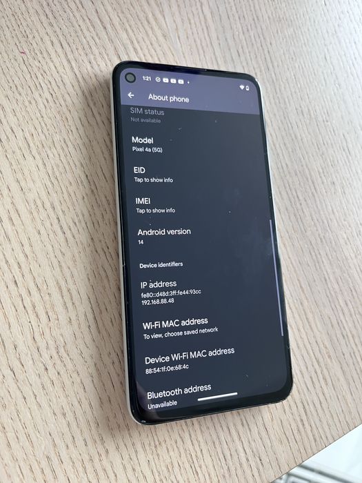 Google Pixel 4a 5G (128 GB) — Повний комплект