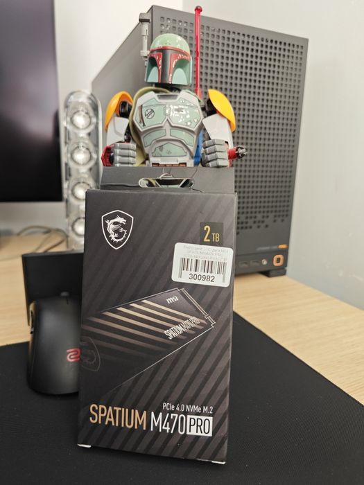 MSI Spatium M470pro 2tb ssd m2 накопичувач