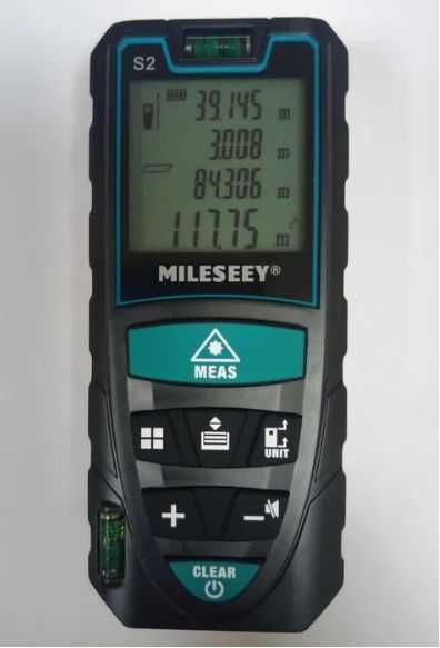 Лазерный дальномер рулетка Mileseey s2 40m