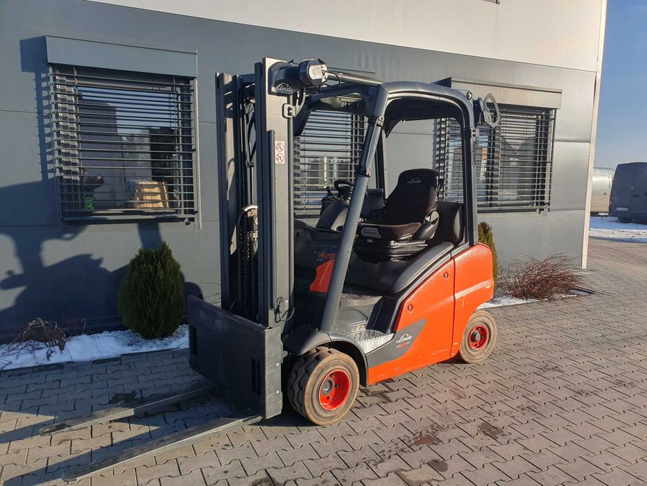 Wózek widlak LINDE H20T evo 2860h 20r Triplex wolny skok H18 H16 H25