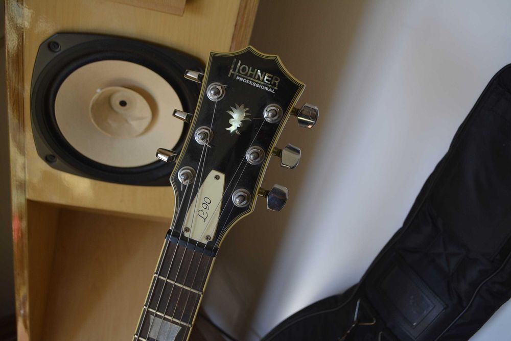 Gitara Hohner L90 Les Paul Gold Top P90  (Gibson Epiphone Ibanez) 1983