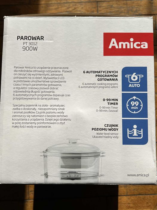 Parowar Amica PT 3012