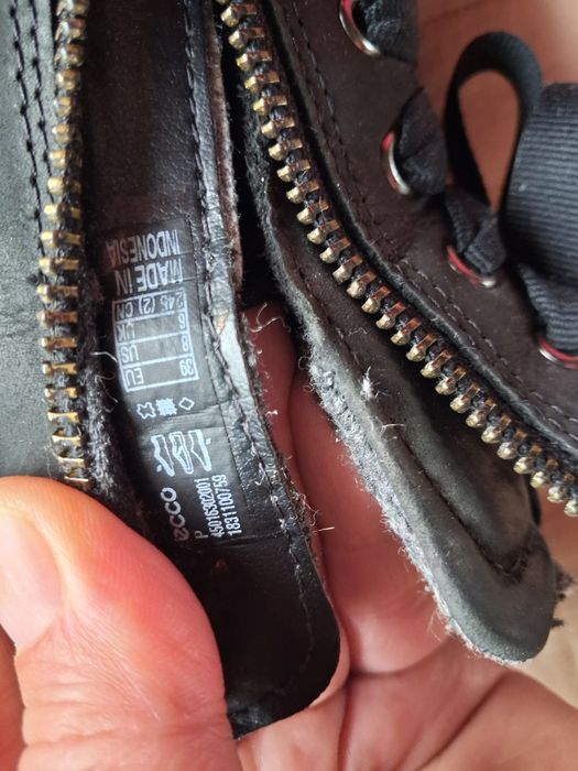 Ботинки черевики 39 розмір ессо нубук зима