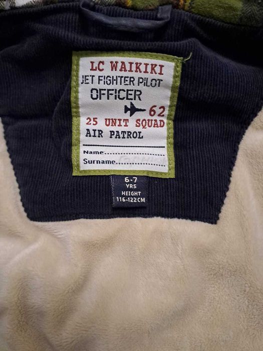 Куртка для хлопчика, б/в, розмір 6-7 років (116-122).