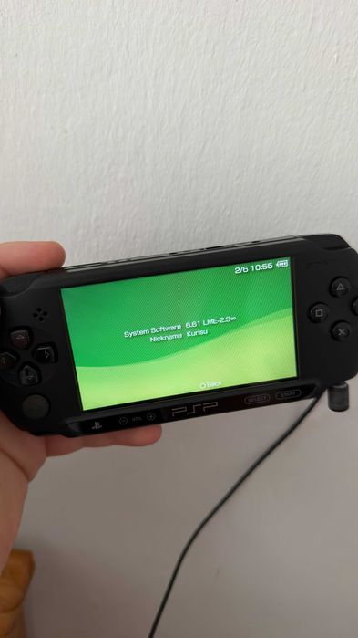 PSP E1004CB Soft 6.61 karta pamięci SONY 8GB MagicGate