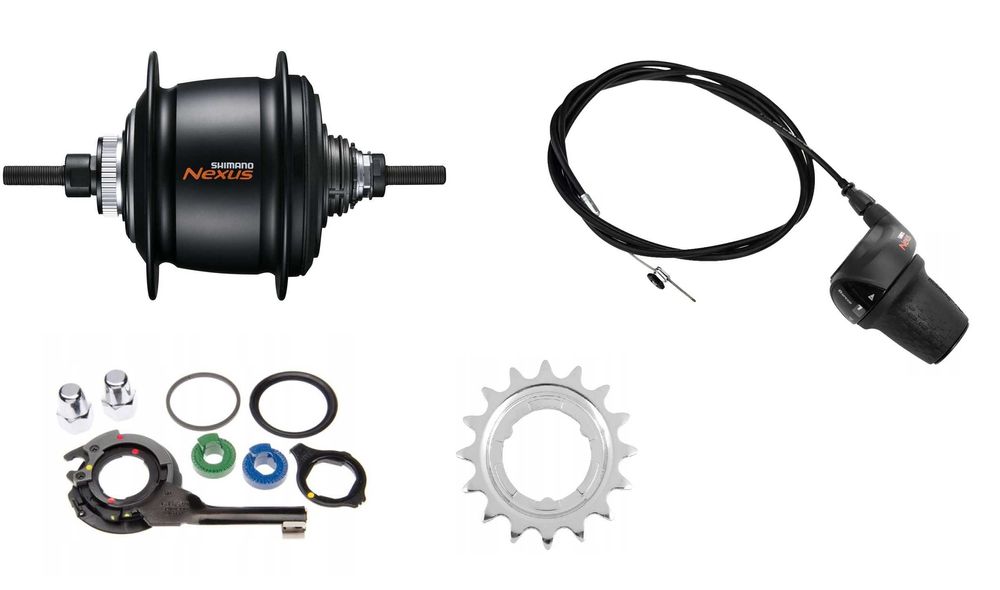 Piasta Shimano Nexus 8 SPEED SG-C6001-8D 8 speed 32H Centerlock ZESTAW