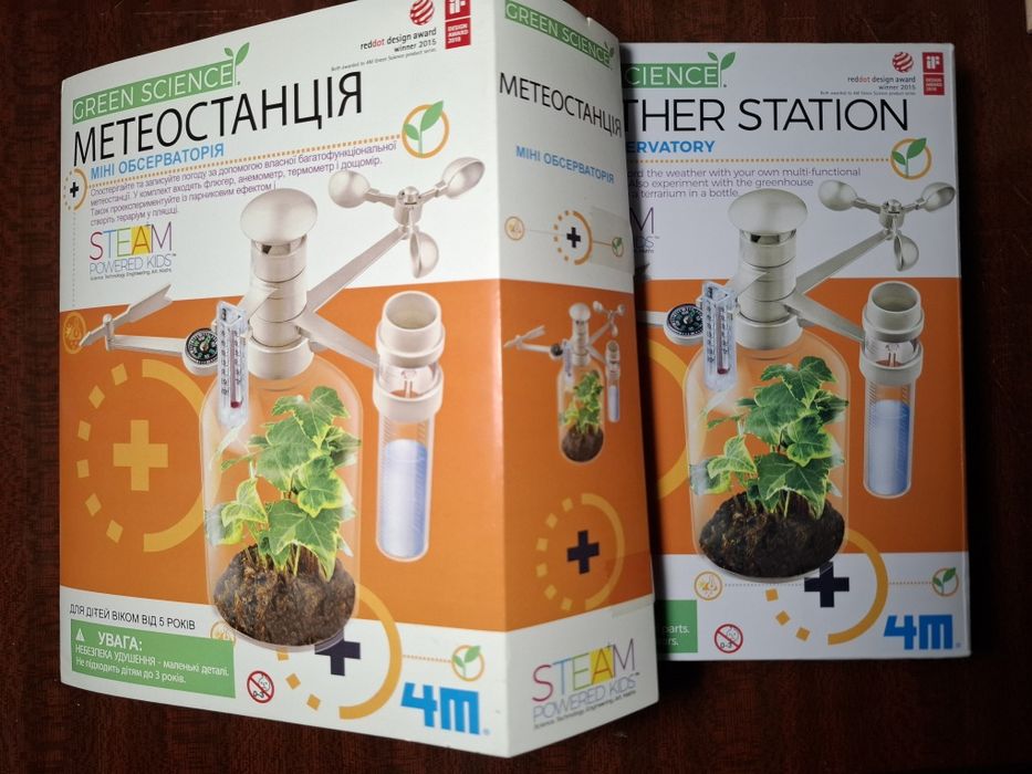 Набір для досліджень. Метеостанція