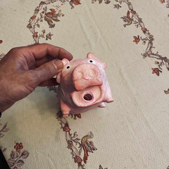 Велика Іграшка для собак Squeaky Pig (латексна та свинка-пищалка)