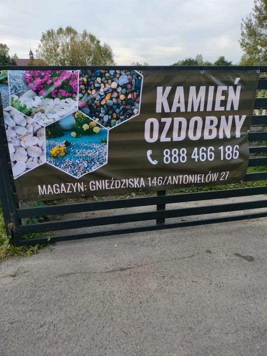 Kamień ozdobny ,granit dalmatyńczy, biała Marianna , kora kamienna