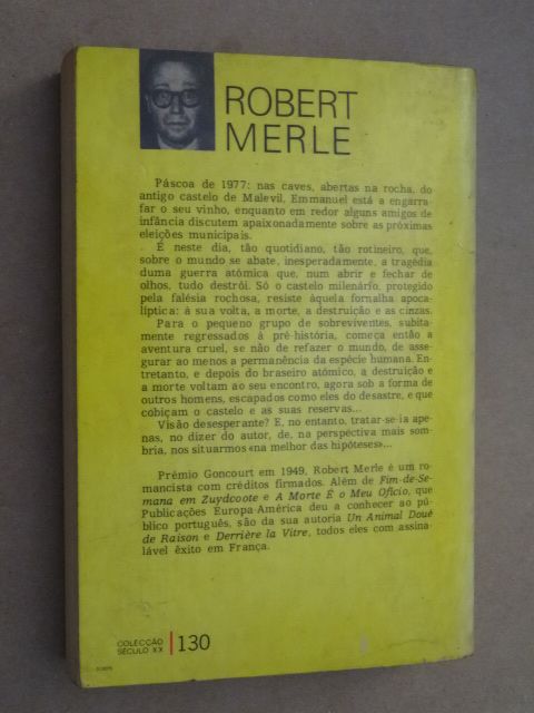 Malevil de Robert Merle - Vários Livros