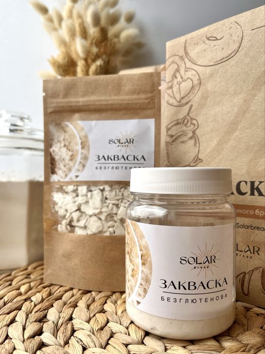 Закваска Безглютенова, без глютену. Житня закваска.