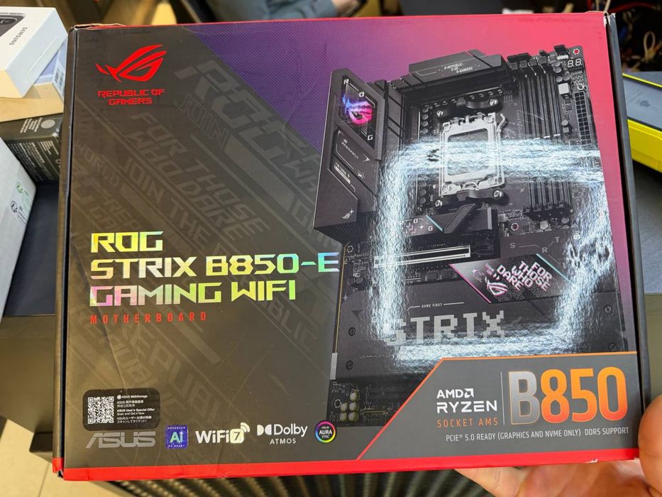 Asus rog strix B850-E gaming wifi новая