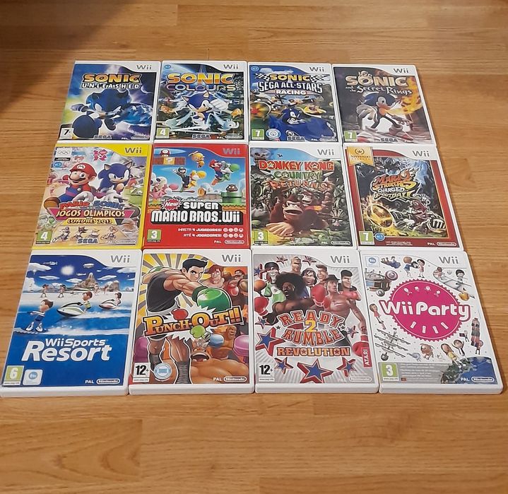 Jogos Wii Nintendo Wii/Wii U (Originais,Completos)