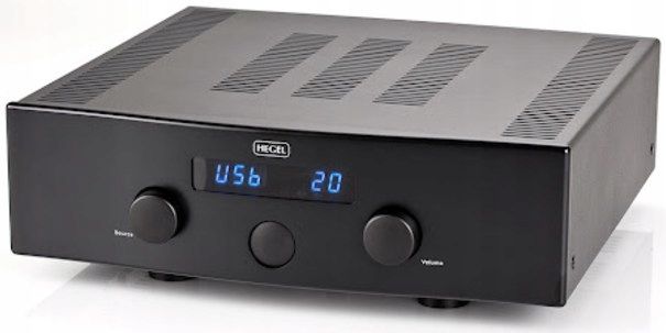 Zadbany wzmacniacz stereo Hegel H300 z DAC USB XLR 2x 430W 4 Ohm