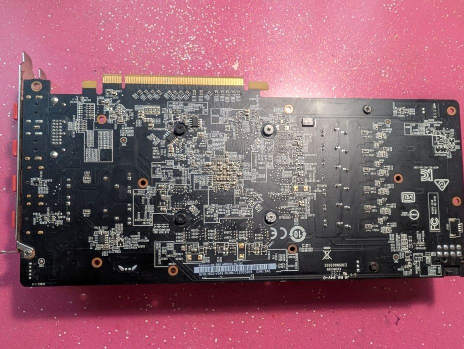 Відеокарта MSI Radeon RX580 Armor 4G OC