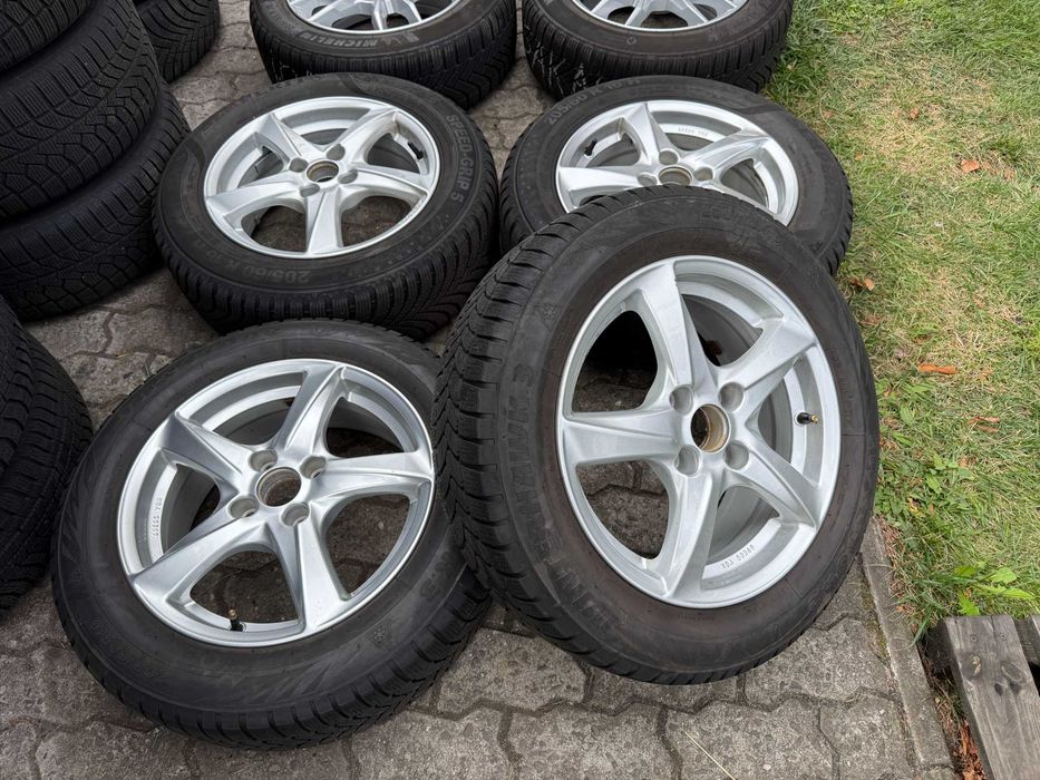 Felgi aluminiowe 16" 4x108 Ford EcoSport z oponami zimowymi