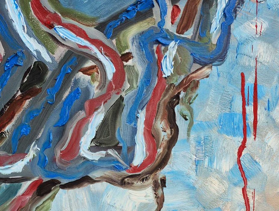 Obraz olejny "Cichy Dysonans"