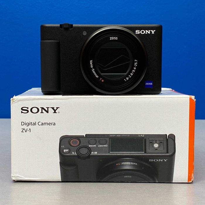 Sony Vlog ZV-1 (20.1MP) | 3 ANOS DE GARANTIA