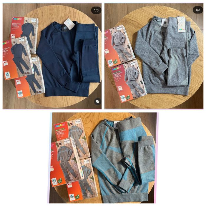 Термо білизна lupilu 98/104,110/126