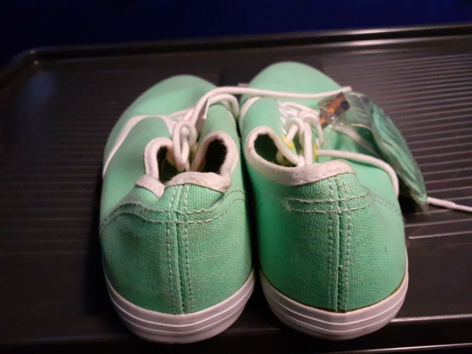 NEXT męskie tenisówki w kolorze zielonym rozm 40 UK 6,5 NOWE