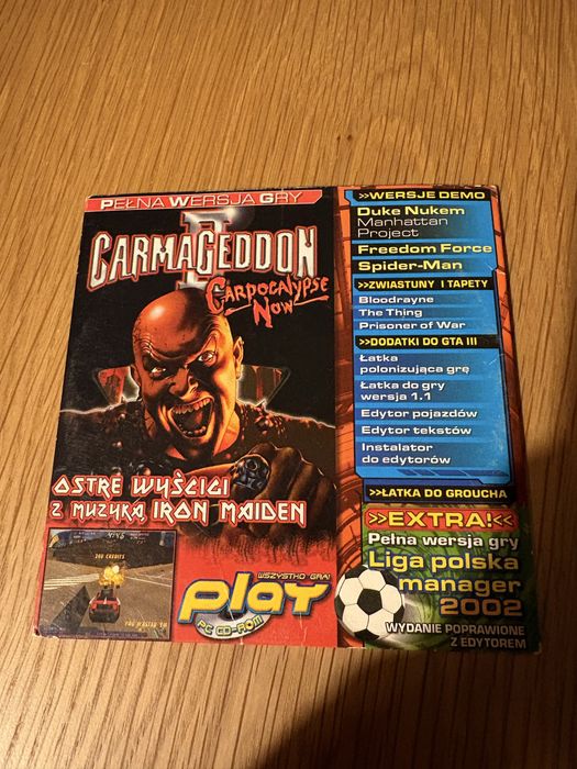 Carmageddon II Carpocalypse Liga Polska Manager 2002 Gra Pc