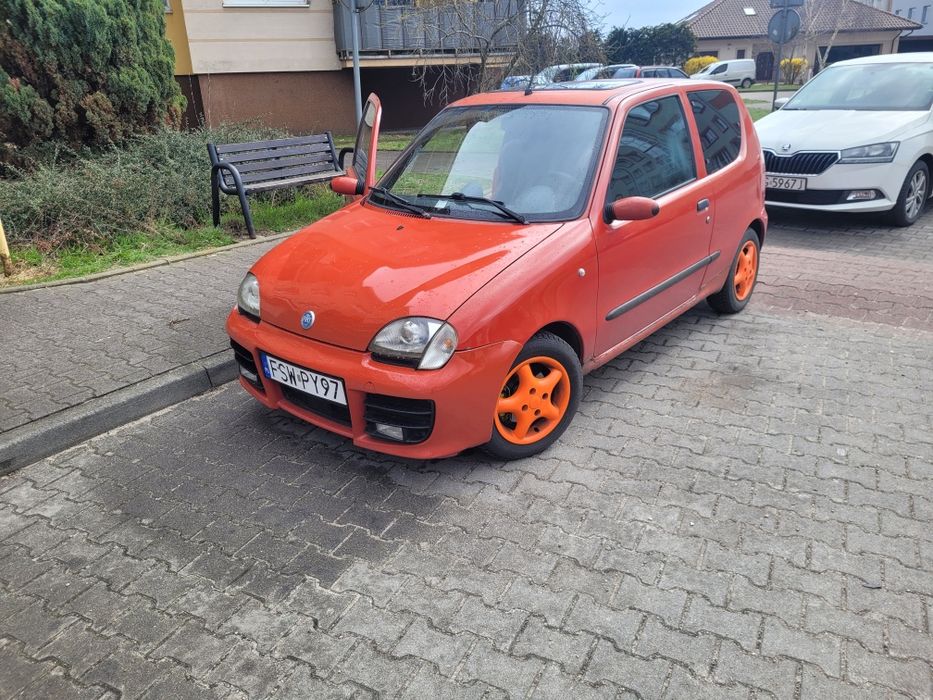 Fiat Seicento sporting 1.1 55 koni 2003 podgrzewane fotele