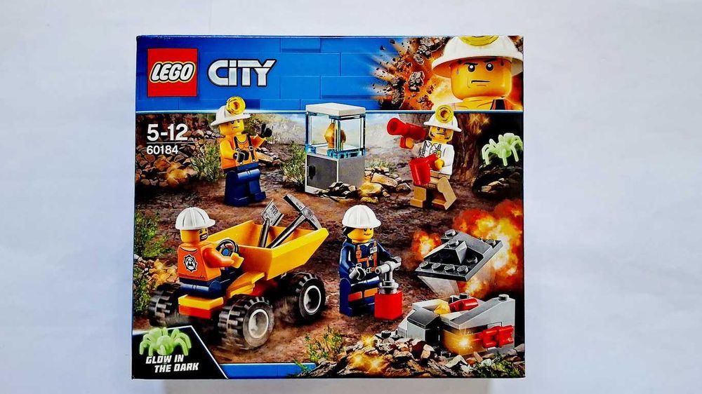LEGO City Construction 60184 Mining Team Sealed