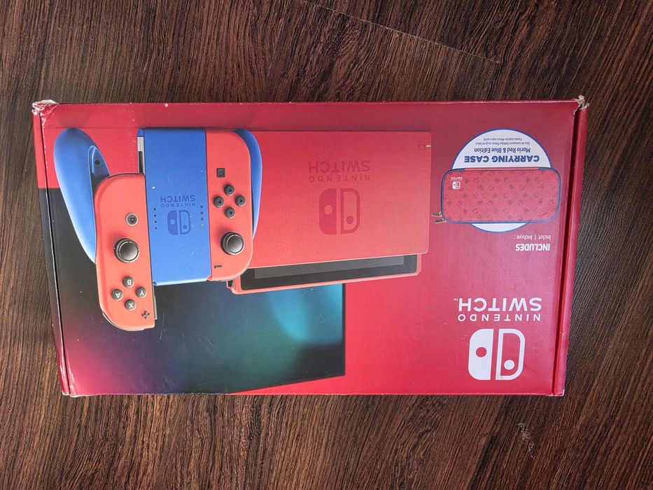 Консоль Nintendo Switch V2 Mario Red & Blue