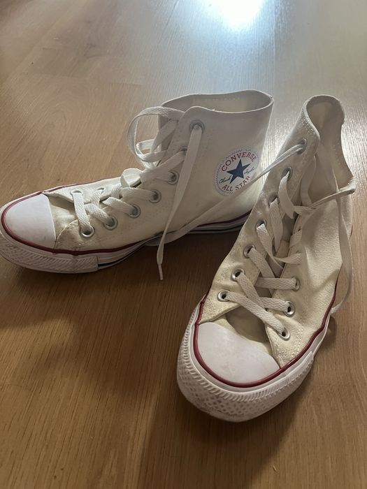 Кеди converse білі
