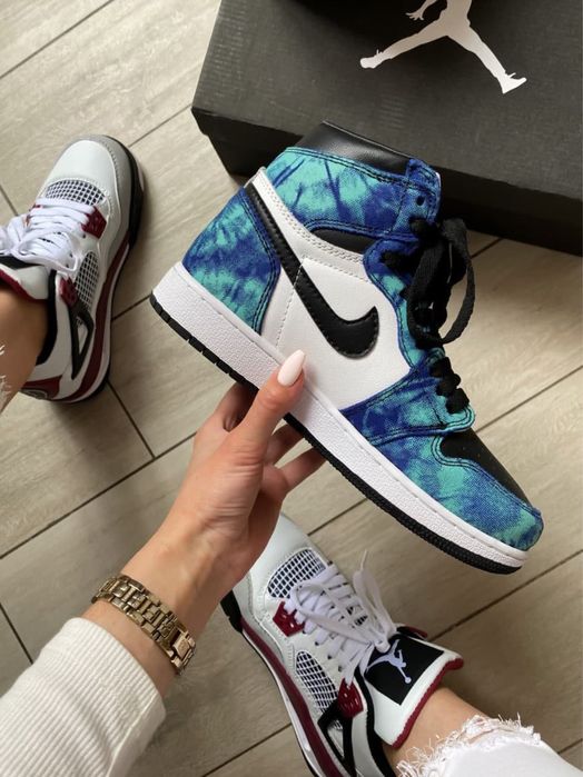 Buty Nike Air Jordan 1 Retro High Tie Dye 36-45 unisex trampki