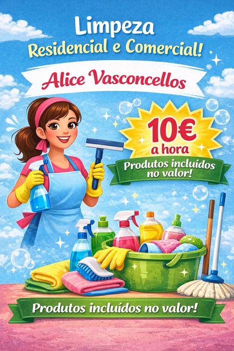 Cuido da sua casa com amor!
