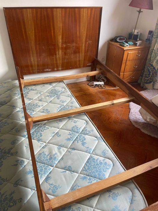 Cama corpo e meio ( para colchão 1,90 x 1,05)