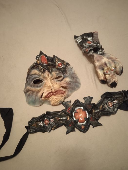 Маска инопланетянин маскарадный костюм аниматора