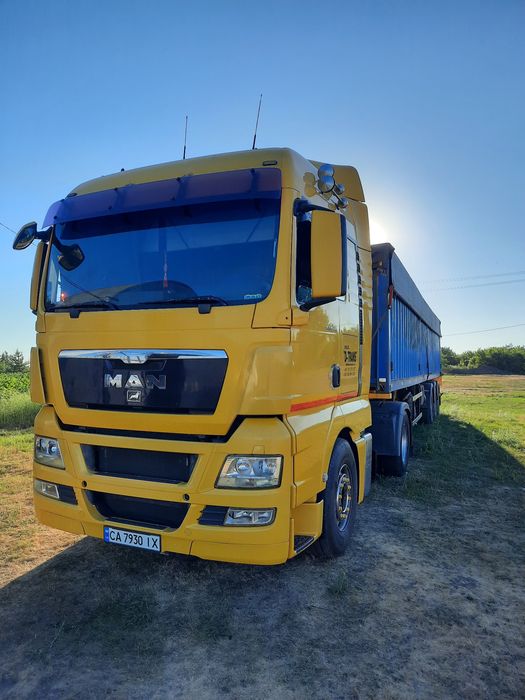 Продам комплект  MAN TGX 18.440 акпп та напівпричіп Fruehauf