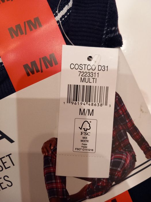 Piżama damska krata