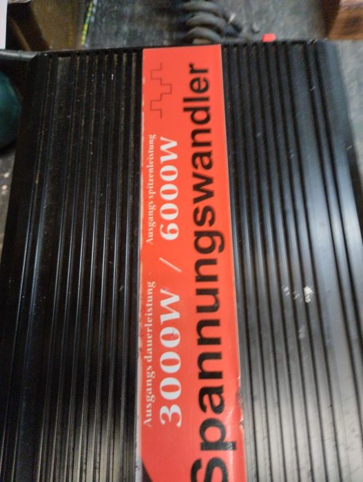 Vendo conversor 6000 w \ 8000 w onda modificada