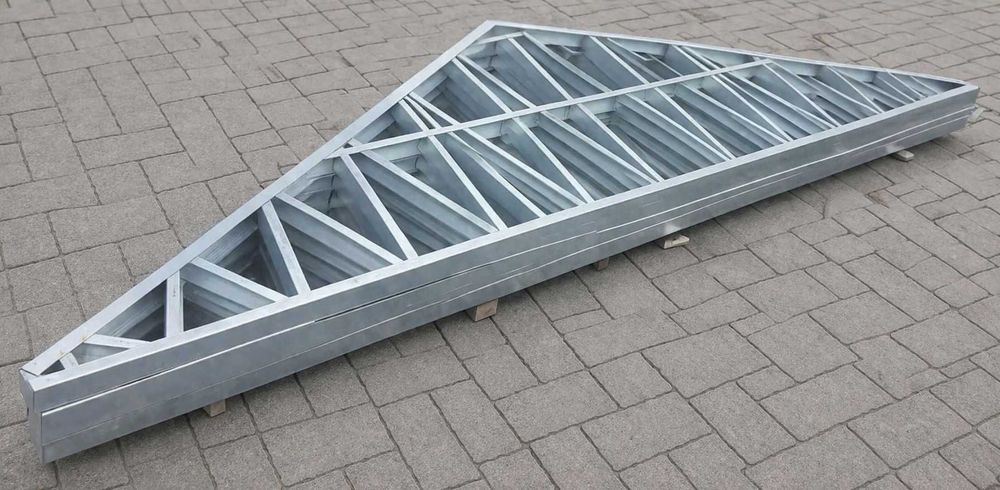 Dachy wiązary kratownice LGS podpory