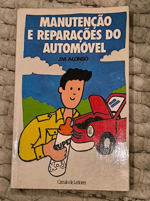 Livro "Manutenção e Reparações do Automóvel" de José Manuel Alonso
